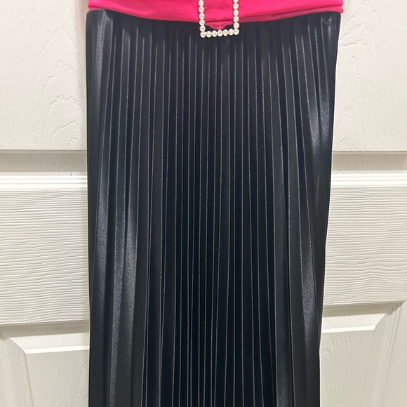 Black pleated mini dress - Picture 5 of 5